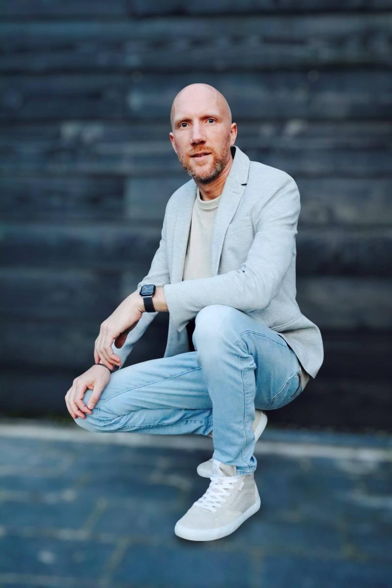 Portret van Jaap van den Hardenberg, oprichter van Datalign